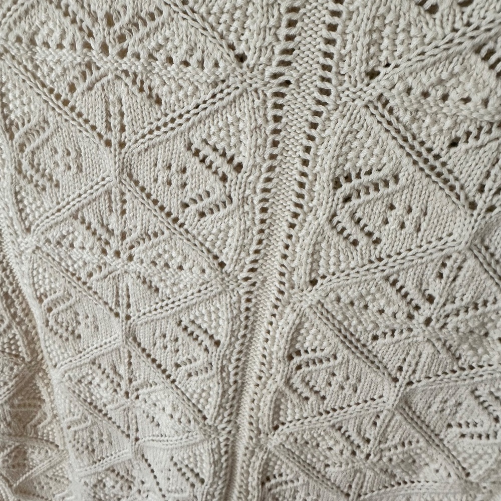 SEASALT Cornwall (UK) Doe Path Knitted Vest / Tank in Chalk - NWT - US 20/UK 24 - Picture 3 of 5